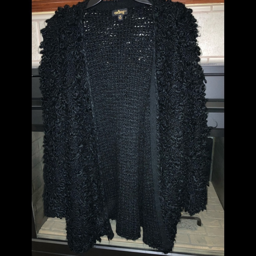 Black Loop Sweater